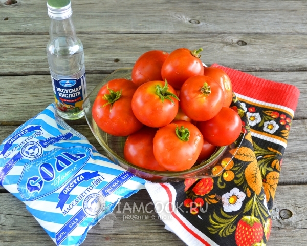 Ингредиенты для томатного сока через мясорубку на зиму