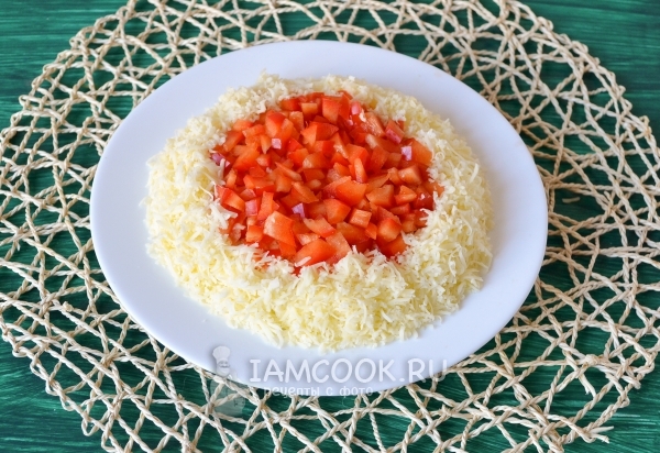 Посыпать тертым сыром