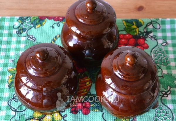 Помыть горшочки