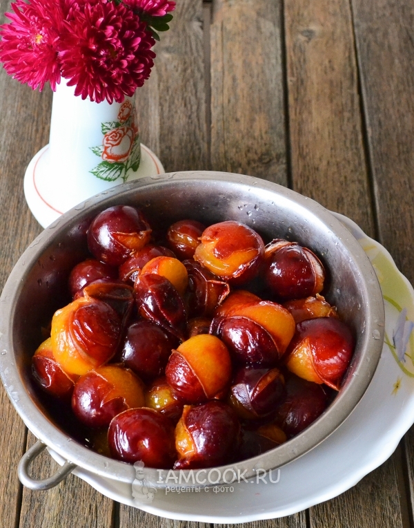 Сваренные сливы