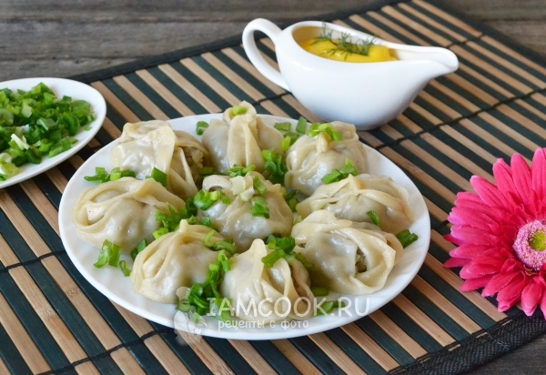 Фото мантов с мясом и картошкой