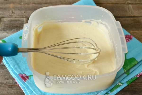 Размешать тесто