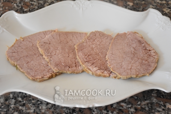 Порезать мясо на кусочки