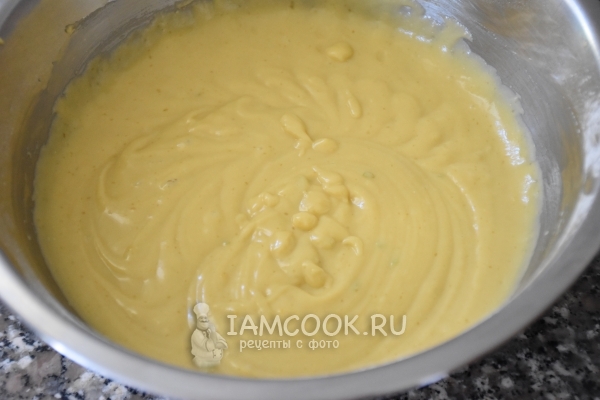 Размешать тесто