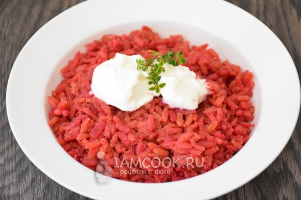 Рецепт свекольного ризотто