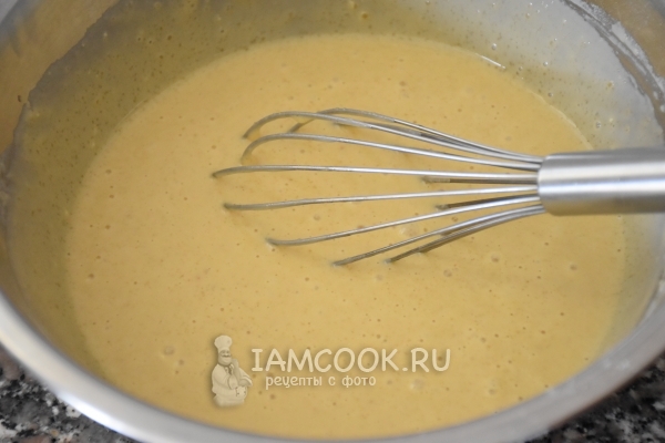 Соединить жидкие и сухие компоненты