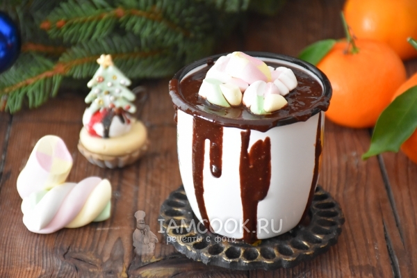 Фото горячего шоколада с кофе