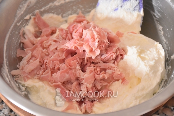 Добавить ветчину