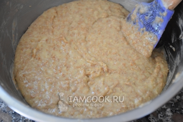 Размешать тесто