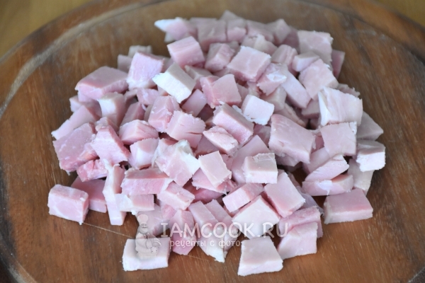 Порезать ветчину