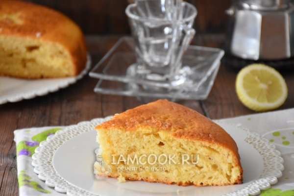 Фото кекса на кефире без масла и маргарина