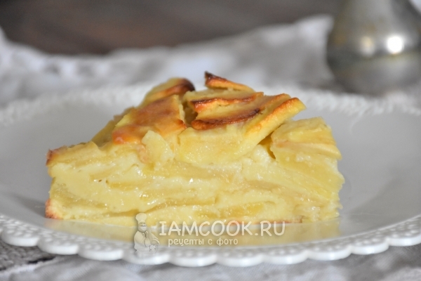 Кусочек яблочного пирога