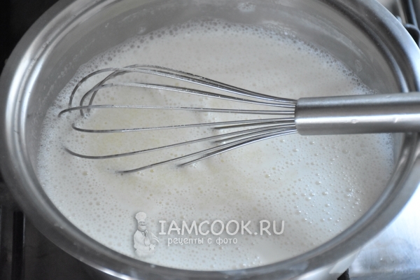 Вскипятить молоко