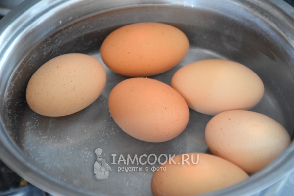 Сварить яйца