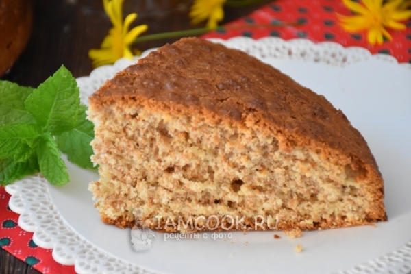 Рецепт итальянского кекса из цельнозерновой муки