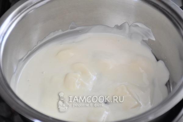 Растопить шоколад