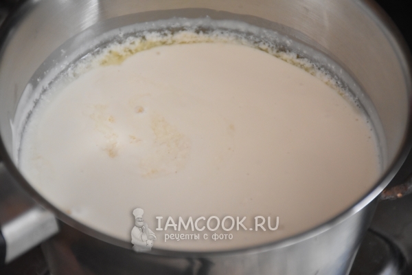 Нагреть ряженку