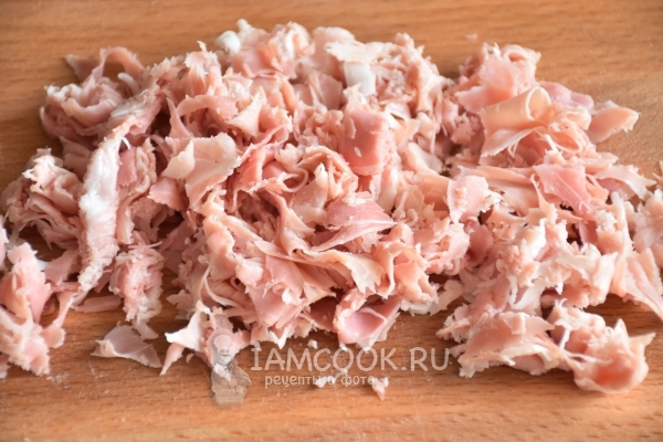 Порезать ветчину