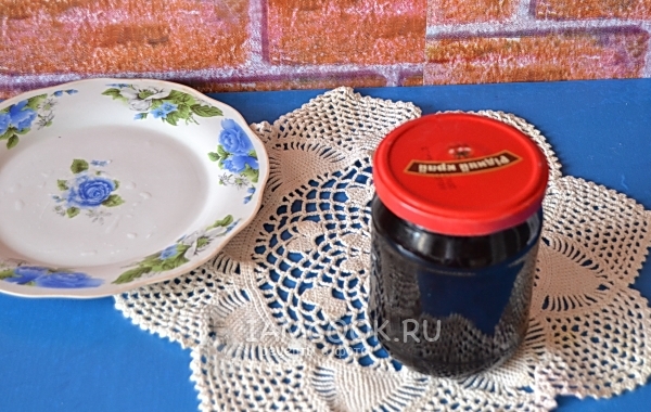 Готовый джем из черники на зиму