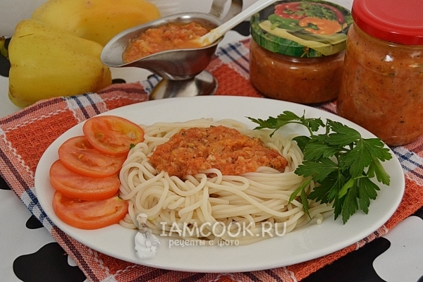 Рецепт заправки для макарон из помидоров на зиму