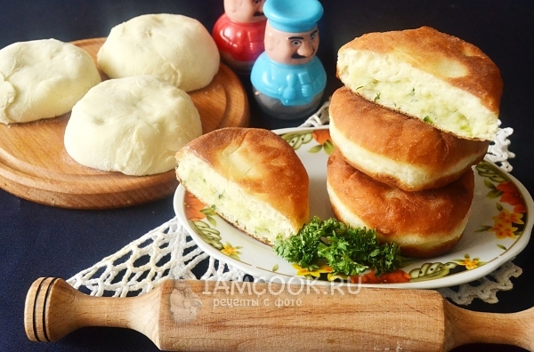 Фото постных беляшей с картошкой