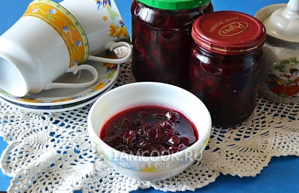 Фото варенья из вишни без косточек