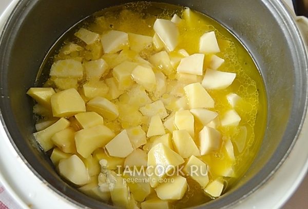 Добавить картофель