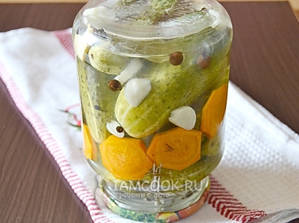 Рецепт сладких маринованных огурцов на зиму