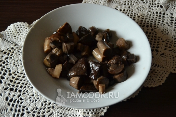 Отварили подосиновики