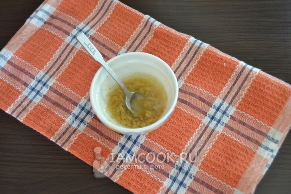 Сделать медово-горчичный соус