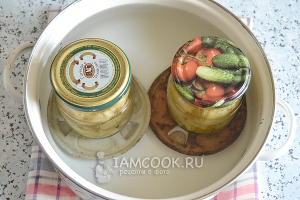 Простерилизовать банки с грибами