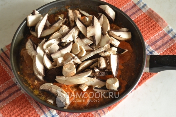 Добавить грибы