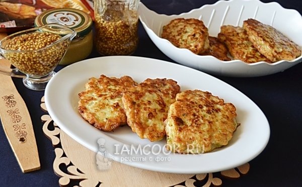 Фото куриных котлет с кабачком