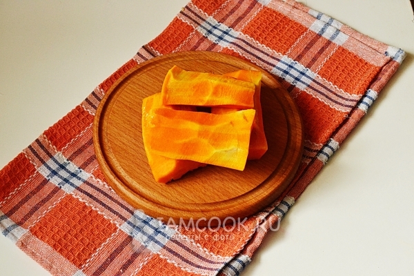 Почистить тыкву