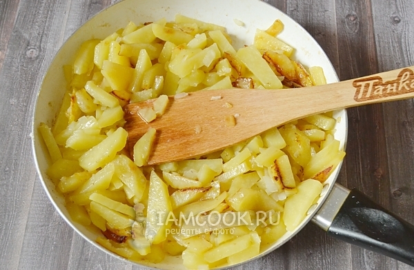 Пожарить картофель