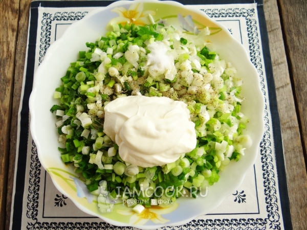 Соединить компоненты для начинки