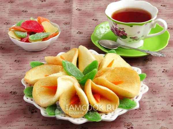 Рецепт печенья «Каллы»