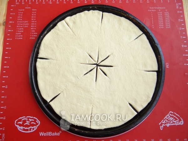 Сделать на тесте надрезы