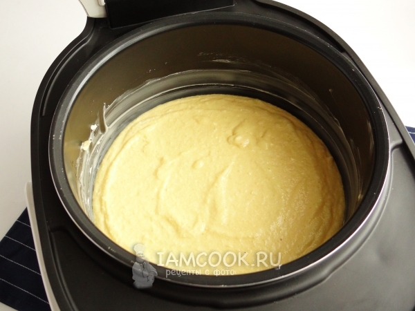 Поставить чашу в мультиварку