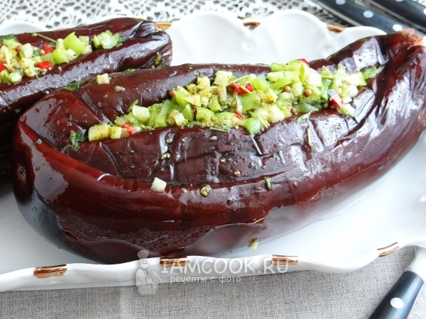 Печеные баклажаны по-армянски на зиму