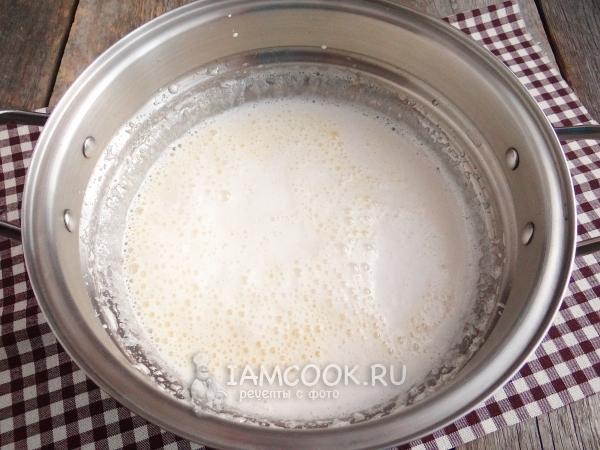 Добавить лимонад и масло