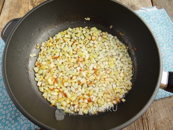 Пожарить лук