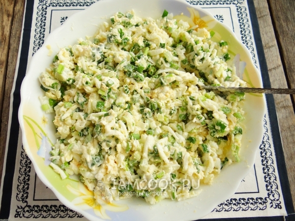 Размешать начинку