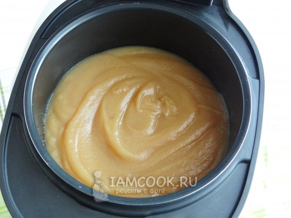 Пробить пюре блендером