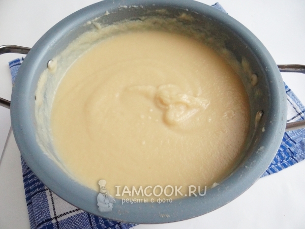 Варим яблочное пюре со сливками