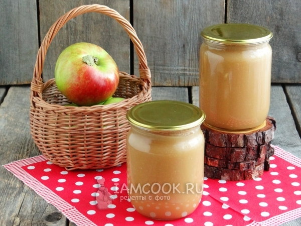 Рецепт яблочного пюре в мультиварке на зиму