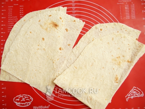 Порезать лаваш