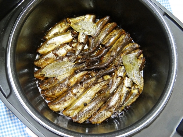 Потушить рыбу