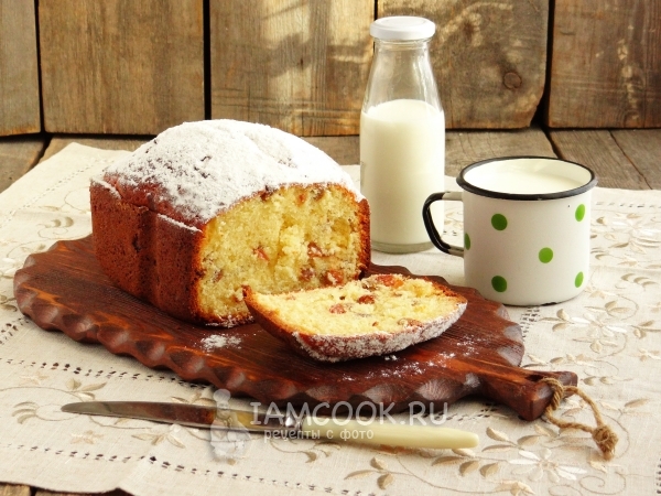 Рецепт творожного кекса в хлебопечке