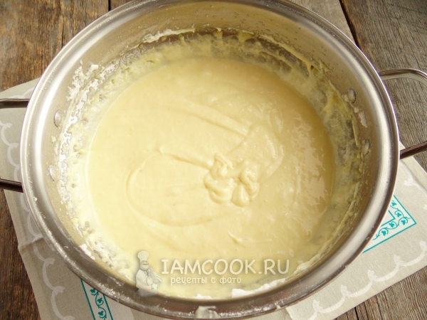 Размешать тесто